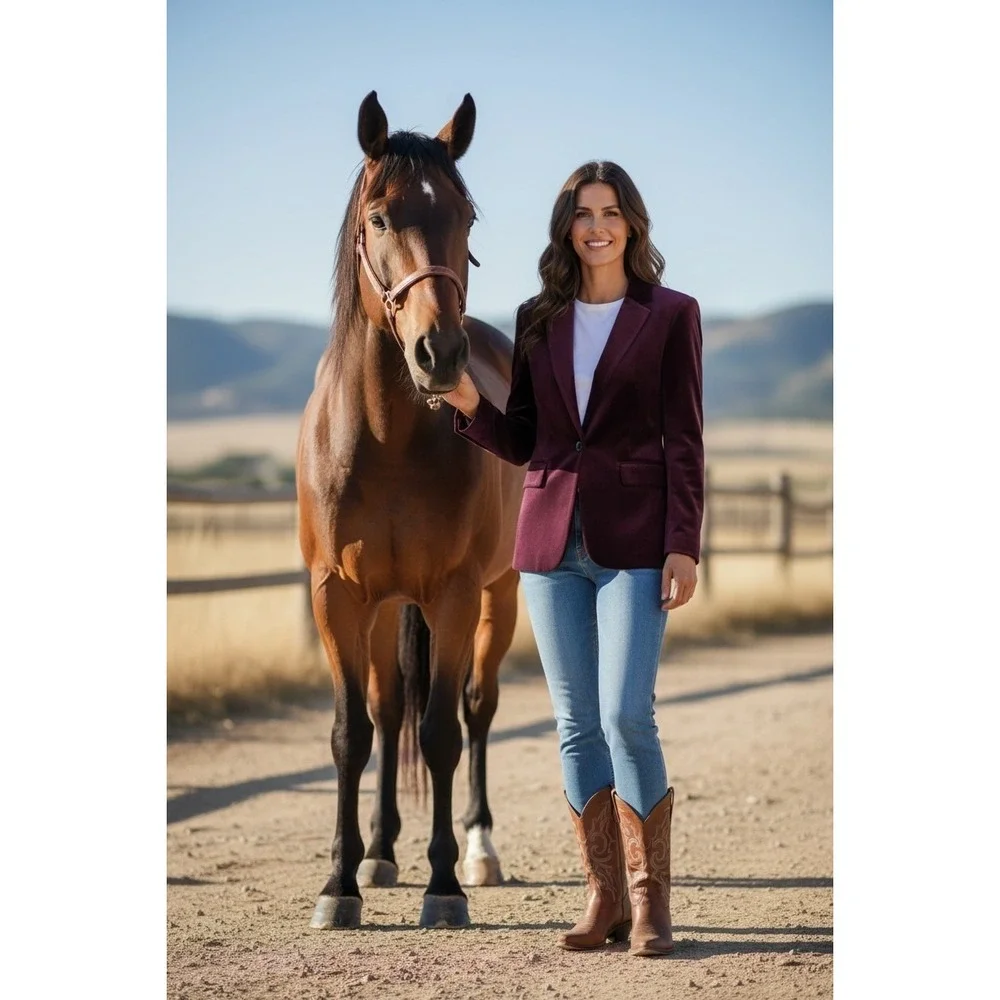 J.Crew Ecole Velvet Schoolboy Blazer Plum Preppy Old Money Timeless Style 97130
